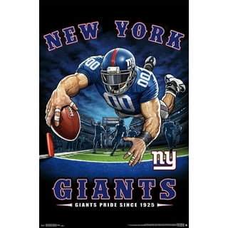 : Trends International NFL New York Giants - Drip Helmet 20 Wall  Poster, 22.375 x 34, Poster & Mount Bundle : Sports & Outdoors