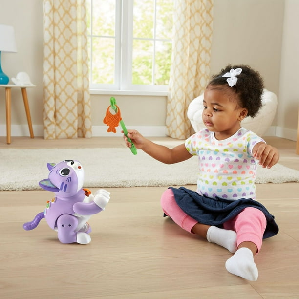 VTech Purr & Play Zippy Kitty - Interactive Cat Toy for Toddlers