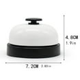 thumbnail image 2 of Black Press Bells Game For Family And Kids Tabletop Buzzer Fun Competition Educational Activities High Quality Durable Includes 1 Bell Weight 0.18 Lb, 2 of 4
