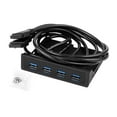 thumbnail image 2 of 4 interfaces Adaptador del cubo del panel frontal Hubs USB Panel delantero PC para el estuche de computadora de USB 3.0 FLOPPY DRIVE BAY, 2 of 9
