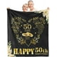 thumbnail image 1 of LHSHID 25th Anniversary Blanket Gifts Gift for 25th Wedding Anniversary 25 Years of Marriage Gift for Ruby Wedding Anniversary for Couple Yess Wife Husband Dad Mom Back Throw Blanket 50x60in, 1 of 6
