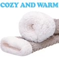 thumbnail image 4 of PUMIER Women's Winter Super Soft Warm Cozy Fleece Lined Fuzzy Slipper Socks with Grippers, 4 of 6