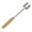 A, variant on Stainless Steel Corn Peeler with Wooden Handle for Efficient Corn Kernels Removal and Durable Grain Processing Tool