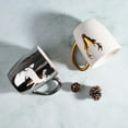 thumbnail image 4 of Holiday Time Gold Deer Head Ceramic Electroplated Mug, 17.9 oz, 1 Piece, 4 of 6