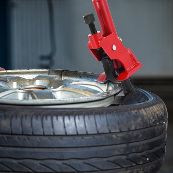 Manual Tire Bead Breaker Tool Adjustable Hammer Tires Changer for ATV Tire Operation, Include tire Rim clamp