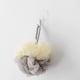 thumbnail image 5 of 4 bolas de baño grandes Suministros de exfoliación suave para el baño Bolas de baño de dos colores con costura de malla de espuma con flores de baño, 5 of 6