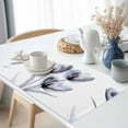 thumbnail image 3 of Modern Abstract Tulip Flower Placemats Set of 12, Slate Gray Table Mats Washable Heat-Resistant Non-Slip Place Mats for Kitchen Dinner Table Indoor Outdoor Decor,13x19 Inch, 3 of 9