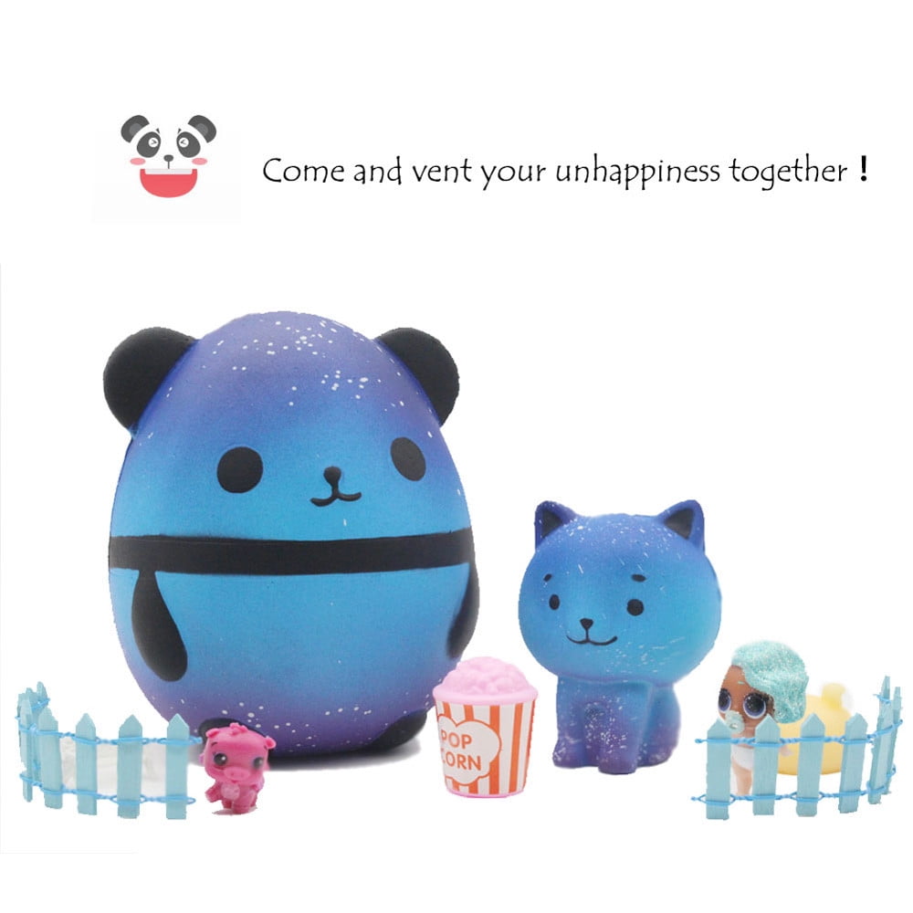 jumbo galaxy panda squishy