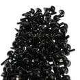 thumbnail image 3 of Ojos de muñecas de seguridad Sunnimix 200 piezas de plástico Negro de 6mm, 3 of 8