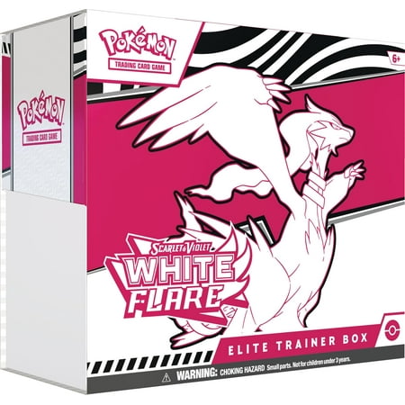 Pokemon Trading Cards Scarlet & Violet 10.5 White Flare Elite Trainer Box