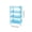 Blue, variant on 4 Tier Bathroom Shelf Organizer, Plastic Multi Layer Storage Rack for Shampoo, Toiletries, Kitchen Counter, Desktop, Space Saving Container