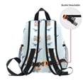 thumbnail image 5 of FORMRS School Backpack with Front Zippered Pocket 12" Student Travel Daypack, Whale Balloon Pattern, 5 of 6