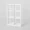 White, variant on 13'' 6 Cube Organizer