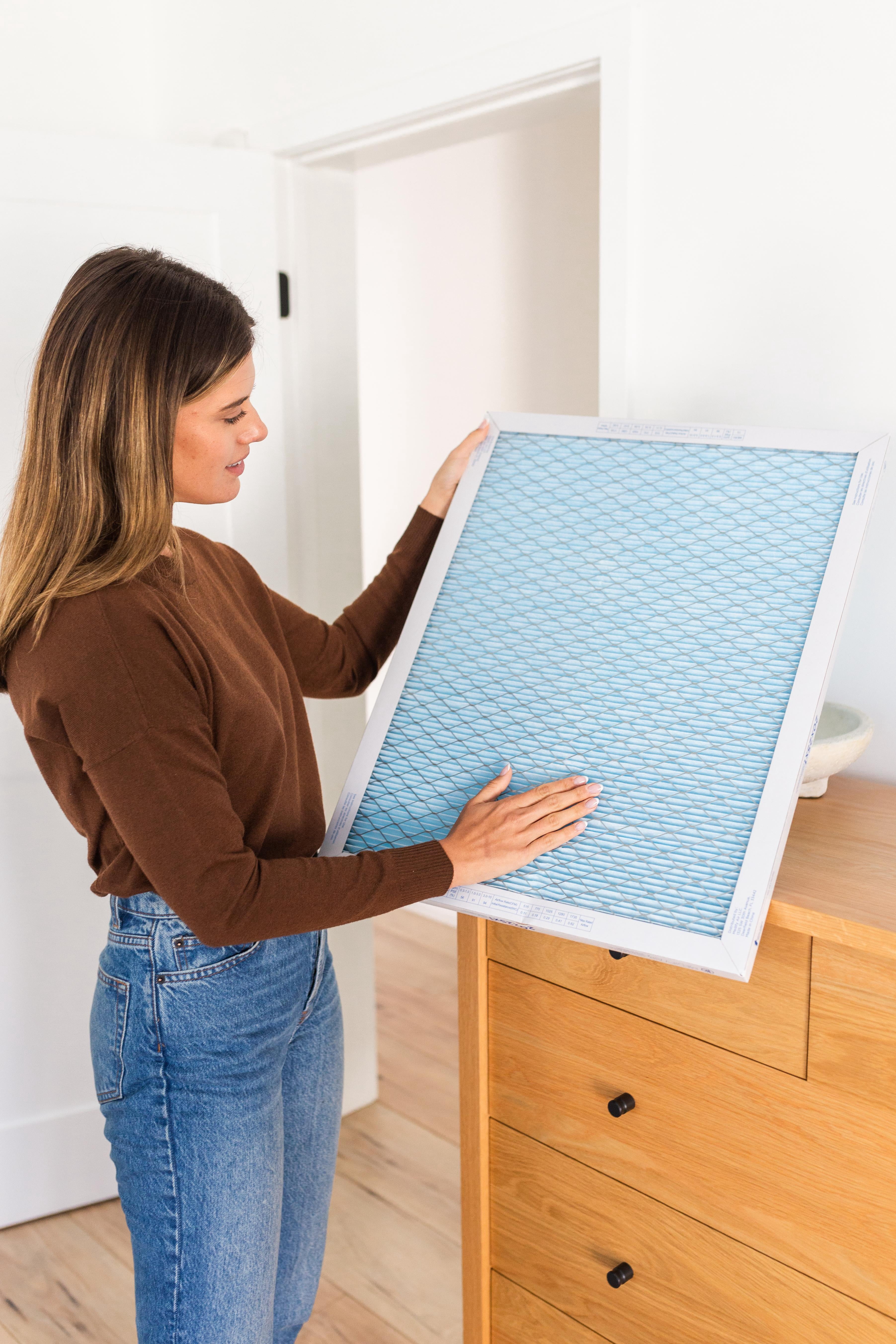 Medify Air 20x25x1 Air Filter, MERV 11 Pleated with HEPA, HVAC Furnace Filter, 2-Pack