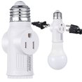 thumbnail image 1 of CUITING ZOUYUE 3-Prong Plug Light Bulb Socket Adapter, 1 of 3