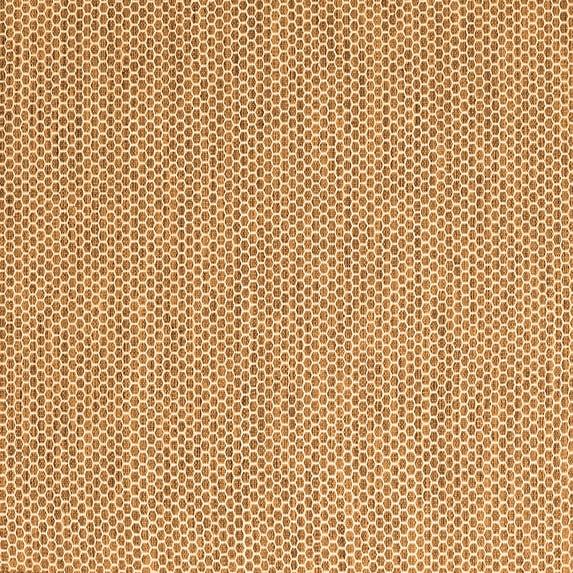 Ahgly Company Machine Washable Indoor Square Abstract Orange Contemporary Area Rugs, 3' Square
