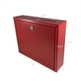 thumbnail image 4 of Multipurpose, Wall Mountable, Medium Size, Suggestion Box, Donation Box, Drop Box, Mailbox,Cash Box 15212 red, 4 of 5
