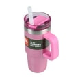 thumbnail image 2 of Ozark Trail 18 oz Vacuum-Insulated Stainless-Steel Tumbler with Handle, Pink Shimmer, 2 of 6