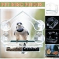 Clear Window Bird Feeder with Strong Suction Cups,Bird Feeder Window