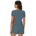 thumbnail image 3 of Hanes Originals Women's SuperSoft Comfywear Sleep Rib Crop Tee, Sizes S to 2X, 3 of 8
