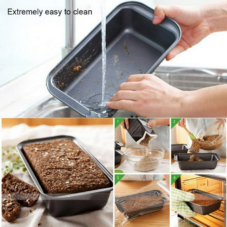 Baker's Secret Large Loaf Pan for Baking Bread, Nonstick Carbon