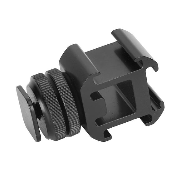 Hot Shoe Adapter Stand Fine Workmanship High Reliability Cold Shoe Adapter Bracket Professional Manufacturing For Allowing You To Add Various Devices Freely