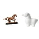 thumbnail image 1 of Figura de con forma de caballo. Estatua coleccionable, adorno decorativo de animal para escritorio, mesa, sala de estar, oficina, hogar o vi, 1 of 8