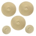 thumbnail image 4 of OUNONA  5 Pcs Macrame Wall Hanging Home Decorations for Living Room Gold, 4 of 8