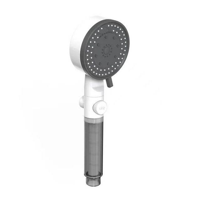 TIMIFIS Shower Head Turbo Shower Head Home Bath Shower Nozzle Water Heater Filter Shower ,10 Bathing Modes, One Pressurised Water Stop Function Shower Head. Kitchen & Dining