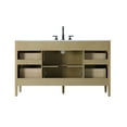 thumbnail image 7 of Elegant Lighting VF29660WH Blakely 60" Free Standing Single Basin Vanity Set - White, 7 of 7