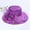 502_Purple, variant on TANGNADE Sun Hats for Women Church Fascinator Wedding Tea Flower Wide Brim Sunshine Hat Summer Hats Navy