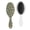 White-568, variant on Paisley Hair Brush with Minimalist Ink Pattern, Detangling Hairbrush for Men, Women, Kids, Artistic Rustic Folk Comb