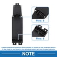 thumbnail image 4 of Interruptor de ventana eléctrica delantero izquierdo único para Jeep Cherokee XJ 1997-2001 No.56009450AC, 4 of 7