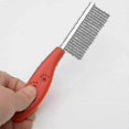 thumbnail image 3 of 10 Pcs Stainless Steel Pet Anti-slip Handle Grooming Comb(yellow), 3 of 3