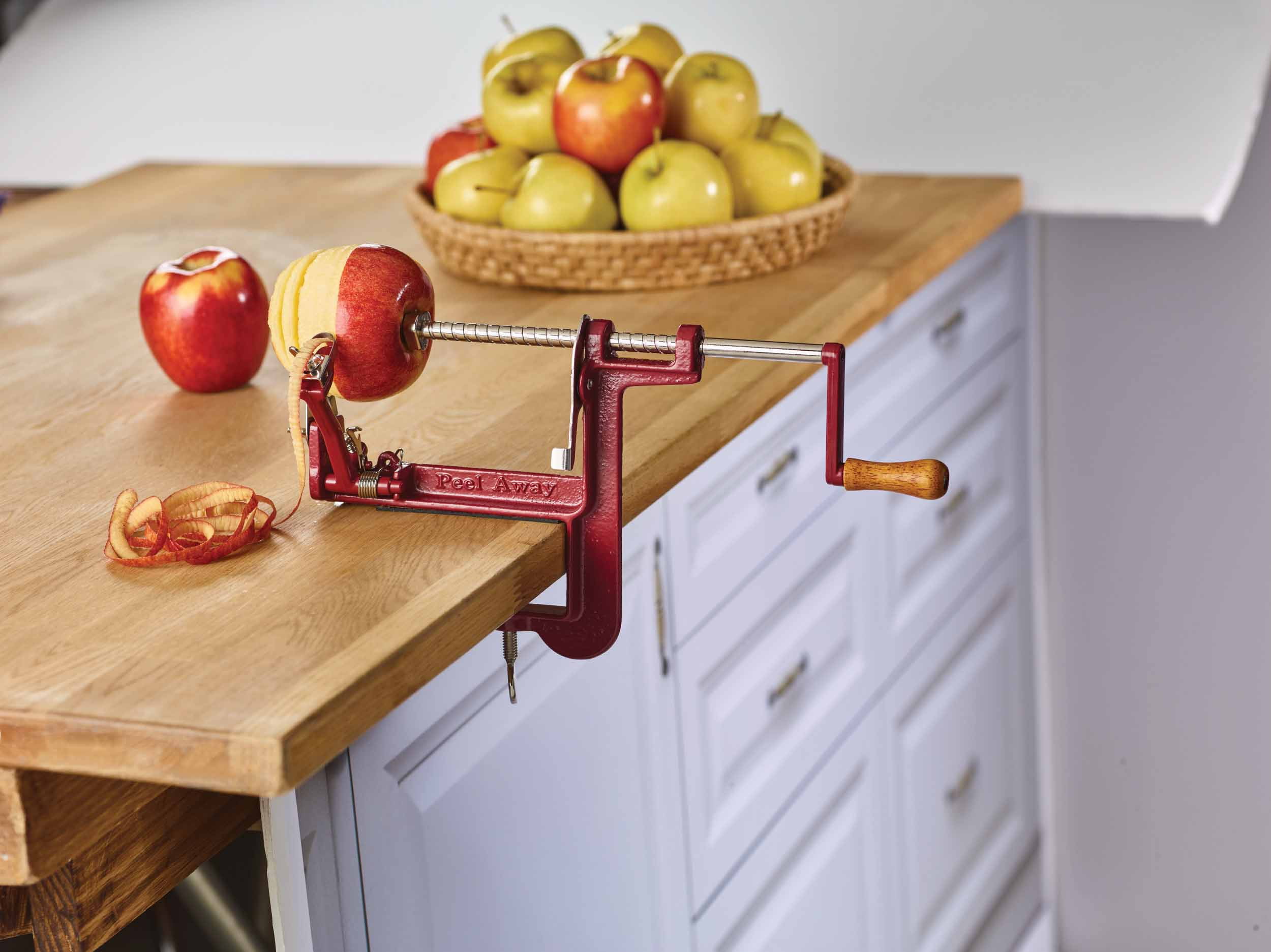 Swing A Way Peel Away Cast Iron Apple Peeler With Clamp
