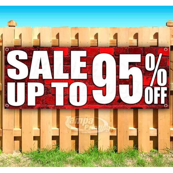 Sale Up To 95% Off 13 oz Vinyl Banner With Metal Grommets