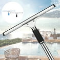 thumbnail image 1 of Professional Window Squeegee with Rubber Lip Long Handle Bathroom Shower Window Wiper Glass Cleaning Tool, 1 of 8