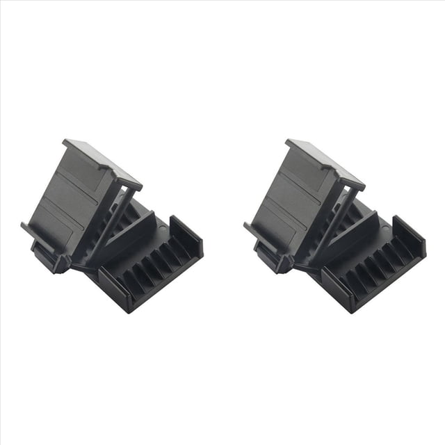 2X Professional Clipper Guard Trimmer Attachment Guarding Comb Guide Remove Hair Split Ends Hairdresser Tool,2 x hair clipper guards,Black