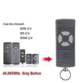 thumbnail image 4 of Control remoto para puerta de garaje (paquete de 2) para HSE2-40, HS4-40 y HSM4-40 (botones grises, transmisor portátil de 40,685 MHz), 4 of 5