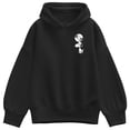 thumbnail image 2 of Peanuts - Snoopy Radio - Women's Oversized Fleece Hoodie Sweatshirt, 2 of 5