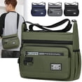 thumbnail image 2 of Men‘s Crossbody Sling Bag Nylon Travel Chest Pack Large Capacity Multi Pocket Casual Daypack, 2 of 10