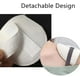 thumbnail image 2 of 4 pares de hombreras acolchadas de espuma suave autoadhesivas y accesorios de costura de cubierta suave para costura acolchada de espuma, adecuados para disfraces (blanco) JAMW Sencillez, 2 of 5