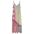 thumbnail image 6 of Golden Gate Bridge Sunset Sleeveless Dress Women's Evening Dress Womans Clothing, 6 of 9