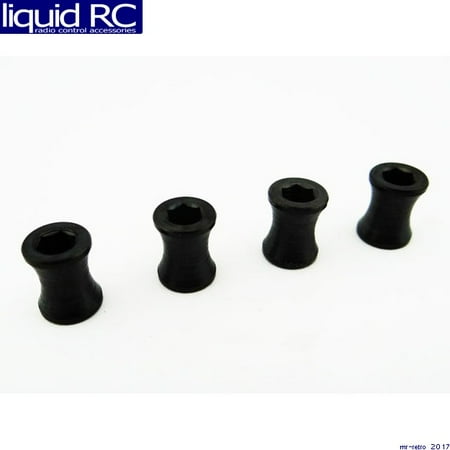 Nfr Barrel Racing - Hot Racing RSSLF117X Black Steel M4 Wheel Barrel Nut Fastener