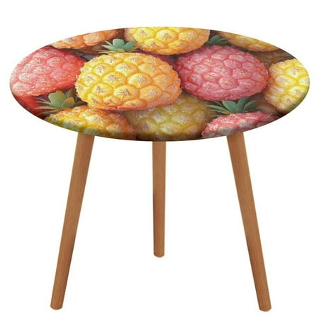 

Fruit (122) Tablecloth Round Elastic Fitted Waterproof Table Cover Cloth for Dining Room Indoor Outdoor Decor