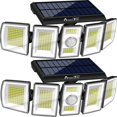 thumbnail image 1 of Solar Lights AmeriTop 300 LED, 6500 K, sensor de movimiento, paquete de 2, 1 of 8