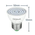 thumbnail image 4 of Coofit Plant Light Bulb E27 80-LED Energy-efficient Grow Light Bulb Plant Growing Light, 4 of 7