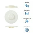 thumbnail image 4 of (3 pack) Mainstays Self Sealing Flexible Universal Rubber Hair Catcher White for up to 5" Drain, 4 of 16