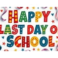 thumbnail image 5 of LUUFILx Happy Last Day of School Backdrop Banner Background Decoration for Classroom Party Supplies Graduation Celebration Photography Props, 5 of 9