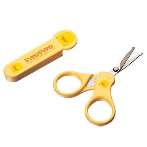 piyo piyo yellow baby nail scissors